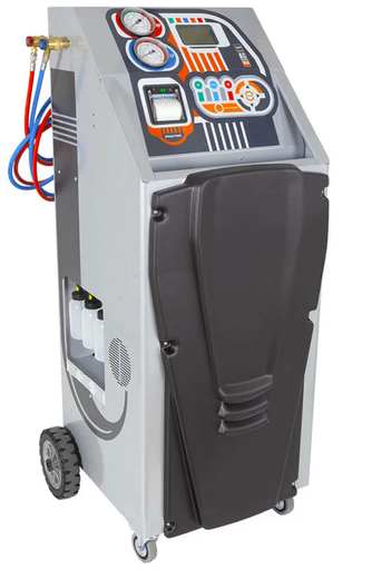 [01.001.34] Automatic Station Breeze Advance for BUS A/C System Service R134a Spin Srl 01.001.34 with Printer