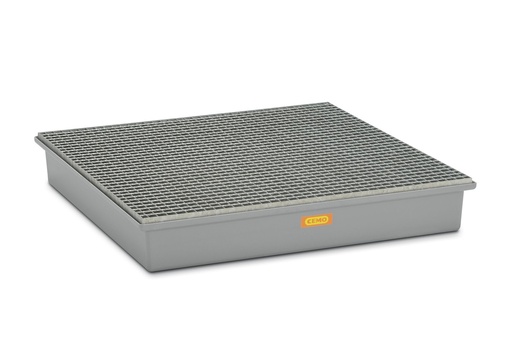 [10396] Apsauginė vonelė pavojingų 200L skysčių statinėms 4 vnt., 10396 CEMO