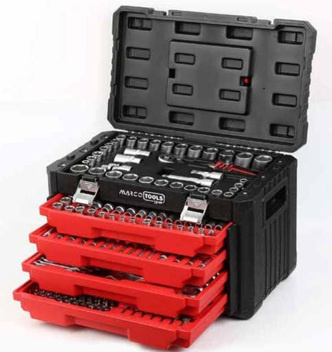 [05.090.103] Mobili įrankų dėžė/lagaminas 300 vnt. 05.090.103 SPIN