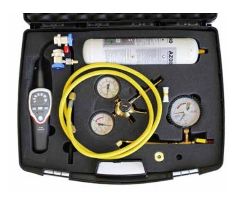 [01.000.225] Nuotėkio patikros sistema A/C R134A ir R1234YF sistemoms SPIN 01.000.225