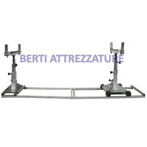 [BE-CR-U] Universal Supports on Rail for Tractor (5 t)
