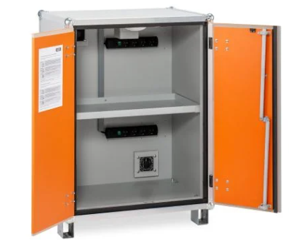 [11900] Battery Charging Cabinet Basic 8/10 with Stacking Feet, 3-Phase CEMO 11900