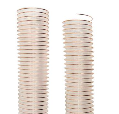 [MABS100MM_4LFM] Metalo Drožlių Ištraukimo Žarna Ø102 mm, 4 m Holzmann MABS100MM_4LFM