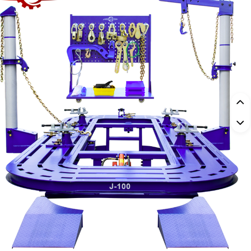 [J-100] Kėbulų tampymo stendas su keltuvu J-100