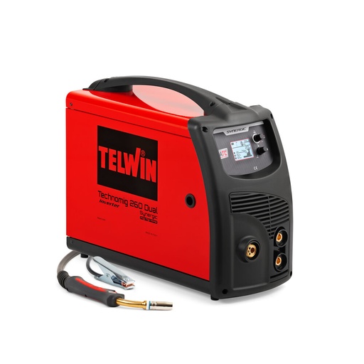 [816056] TELWIN TECHNOMIG 260 DUAL SYNERGIC welding machine
