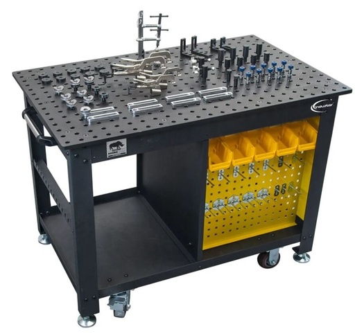[Rhino BuildPro] Welding table/cart with accessories (Rhino BuildPro)
