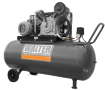 [HWK 700-5,5/270 P 15] Stūmoklinis kompresorius ant vertikalaus rinktuvo Walter HWK 700-5,5/270 P 15