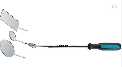 [1977-2/4] [1977-2/4] [1977-2/4] Teleskopinis veidrodėlis 3 viename HAZET