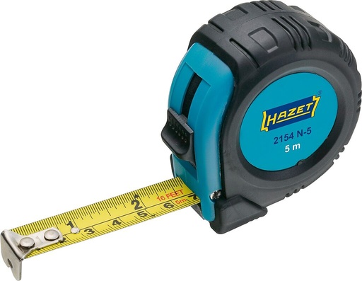 [2154N-5] Tape measure - L x W: 5000 mm x 19 mm (2154N-5, HAZET)