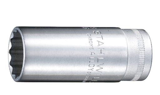 [22819] Galvutė 3/8 19mm dvylikampė 