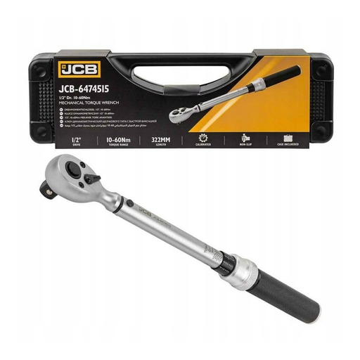 [JCB-6474515] Dinamometrinis raktas 1/2" 10-60Nm