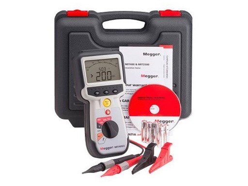 [MIT481/2] Varžos matavimo prietaisas Megger MIT481/2