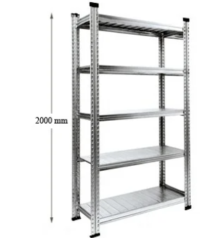 [(1500×500, H=2000)] Universalus stelažas SUPER 1-2-3 (1500×500, H=2000) (kopija)