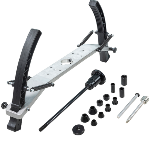 [14-01-25] Adapterių komplektas motociklų ratams – tinka staklėms REDATS W‑820 / W‑870; 14-01-25