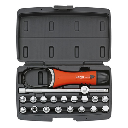 [302001] Įrankių komplektas tepalų filtrų atsukimui (20vnt) [302001] SONIC EQUIPMENT