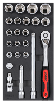 [302301] Priedų 1/2 rinkinys SFS 1/3, 23 pcs., 302301, SONIC EQUIPMENT 