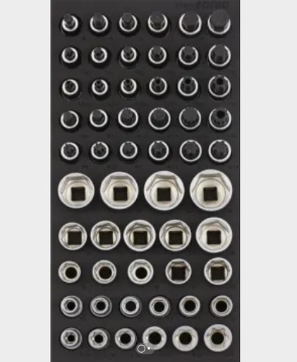 [305605] Įrankių komplektas į vežimėlius (56vnt) 