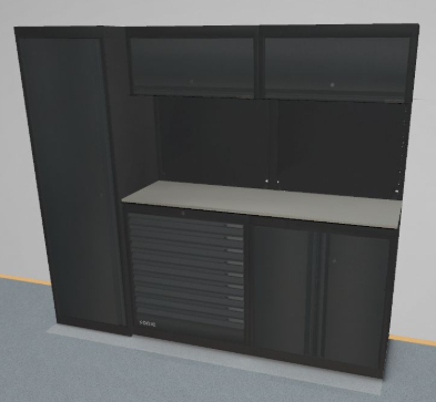 [83752394] Baldų modulių komplektas NEXT MSS Sonic Equipment BV