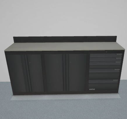 [67214518] Baldų modulių III komplektas NEXT MSS Sonic Equipment BV