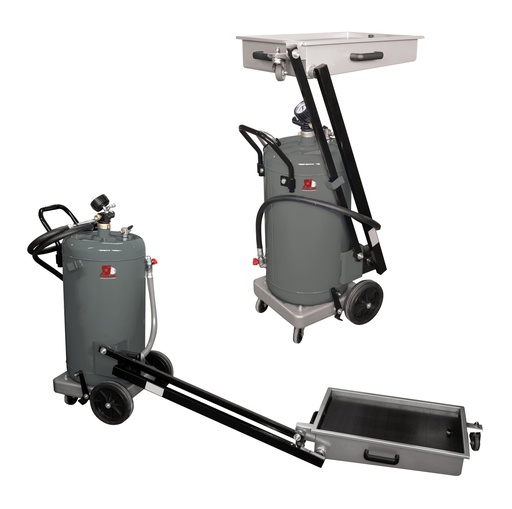 [318-55] Panaudotos alyvos surinkimo indas 65L su reguliuojama žemo profilio vonele Alentec & Orion AB (EUROLUBE EQUIPMENT) 318-55