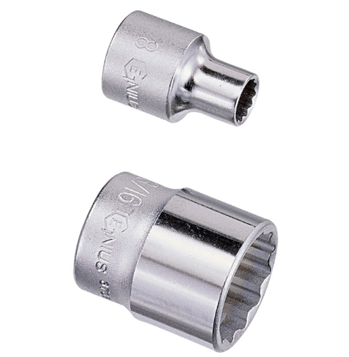 [333219] Socket 3/8" 12-point 19mm (333219, GENIUS)