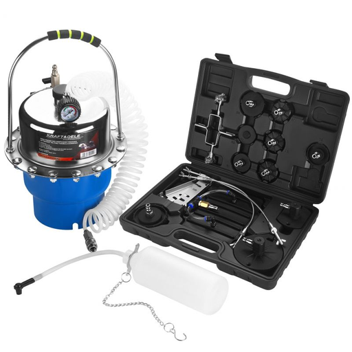 [BKD5934] Stabdžių nuorinimo ir keitimo prietaisas su adapteriais KRAFT&DELE BKD5934