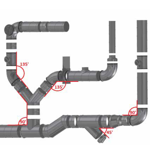 [S21887] Išmetamųjų dujų ištraukimo sistemos medžiagos - Klaipėdos autocentras projektas S21887