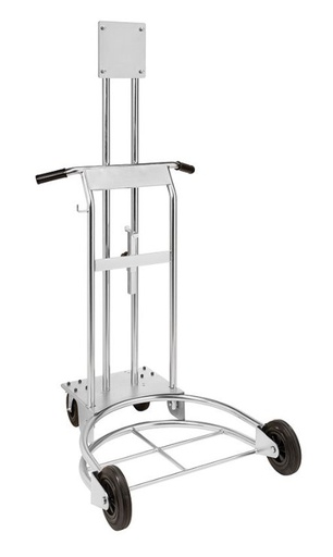 [80215] Vežimėlis 180÷220 kg tepalo statinėms su tvirtinimu įrangai, RAASM 80215