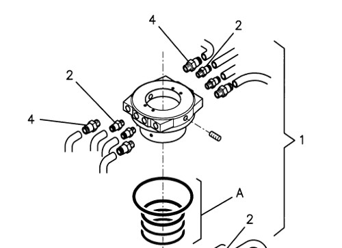 [140302092] Kolektorius ratų montavimo staklėms G870 NSRI, Ravaglioli