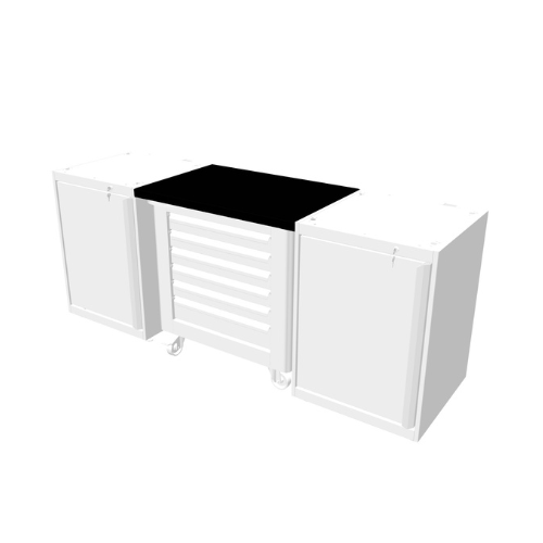 [WB-BTR] Jungiamoji platforma tarp baldų modulių WB-BTR, Keen Space