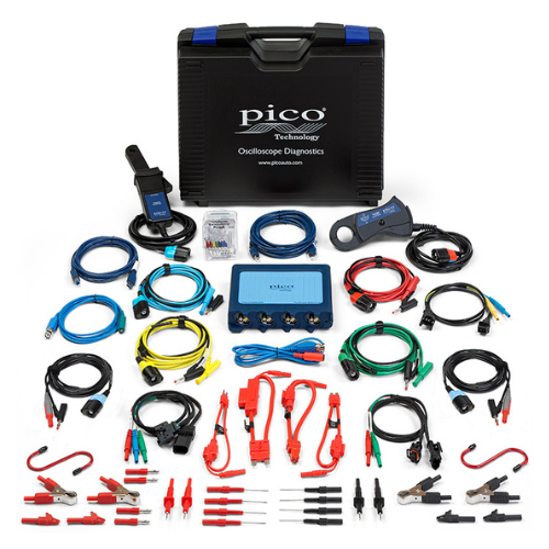 [PQ280] 4 kanalų osciloskopas su dyzelinių sistemų diagnostikos rinkiniu, dėklu ir putplasčio įdėklu PicoScope 4425A Diesel Kit, PQ280, Pico Technology