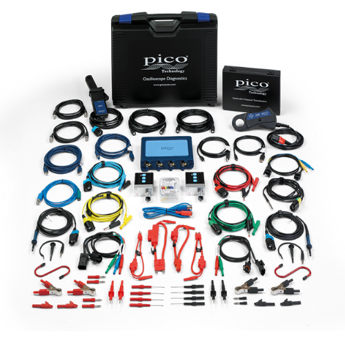 [PQ285] PicoScope 4425A Engine & Hydraulics diagnostikos rinkinys su transportavimo lagaminu ir putplasčio įdėklais, PQ285, Pico Technology