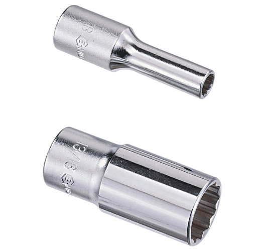 [336306] [336306] [336306] Galvutė 3/8 12-kampė ilga 6.0mm