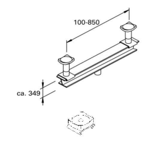 [3368] Pagalbinė traversa ašies keltuvui, 3368, BLITZ 3368