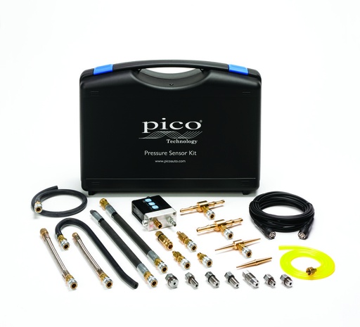 [PQ047] WPS500X pressure transducer maxi kit in case & foam, PQ047, Pico Technology