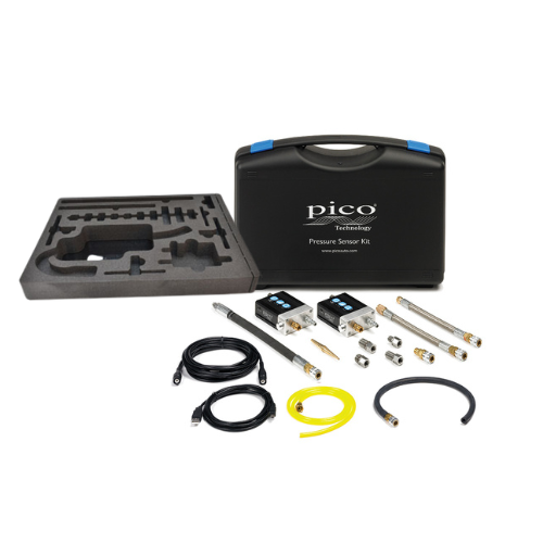[PQ063] Dual WPS500X Pressure Transducer Kit with Carry Case and Foam Insert, PQ063, Pico Technology