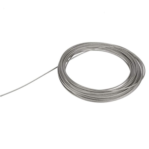 [1603TKR08_SPL3000] Trosas dviejų kolonų keltuvui SPL3000 (2 vnt.), 9640 mm, 8 mm, M14 (kopija)