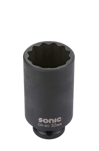 [3398532] Sonic smūginė galvutė 1/2" ilga 32 mm 12-briaunė (3398532, SONIC)