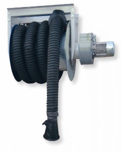 [APVTC-100/10-C] Mechaninė išmetamųjų dujų surinkimo ritė su ventiliatoriumi CORAL AUTOTIVE EQUIPMENT (APVTC-100/10-C)