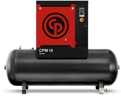 [4152054395] Sraigtinis oro kompresorius su 270l rinktuvu ir sausintuvu CPM 4D 10 400/50K 270 E CE 4152054395, CHICAGO PNEUMATIC