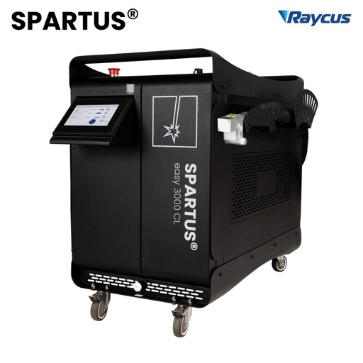 [LASER-EASY3000CL-PAK1] Profesionali lazerinė metalo paviršių valymo sistema, 3000 W, SPARTUS Easy 3000CL (LASER-EASY3000CL-PAK1)