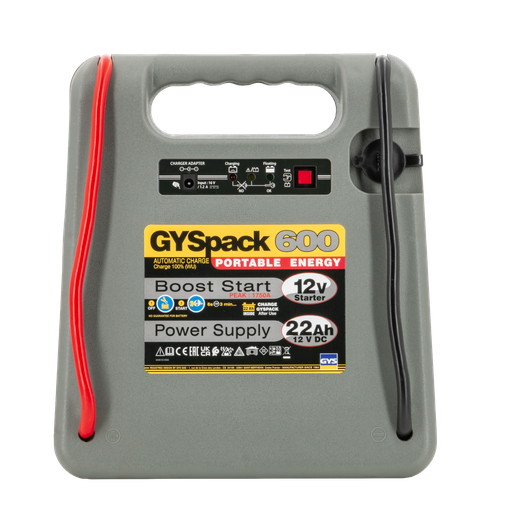 [027497] Paleidimo priemonė (booster) GYSPACK 600 - (UK) (027497, GYS)