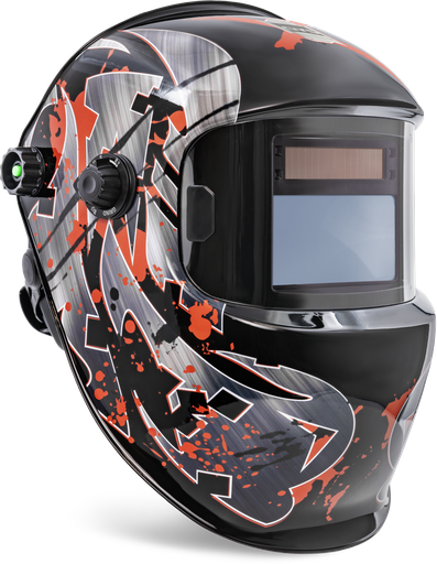 [037205] PROMAX 3/5-13 G VOLCANO TRUE COLOR welding helmet (037205, GYS)