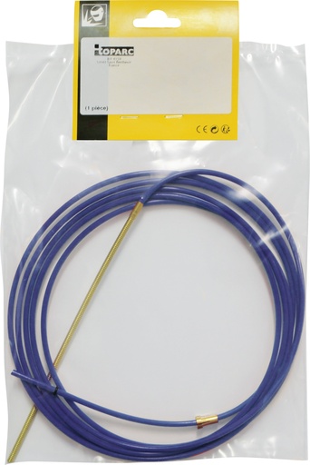 [044050] LINER TEFLON + BRASS COMPLEMENT - ALU 0.6/0.8 - 4M BLUE (044050, GYS)