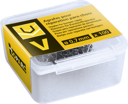 [047990] BOX OF 100 STAPLES - INTERNAL NARROW ANGLE (V) (047990, GYS)