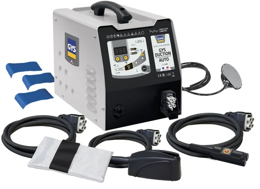 [048799] GYSDUCTION AUTO BODY SHOP (Generator+3 inductors+chocks+foot pedal) (048799, GYS)