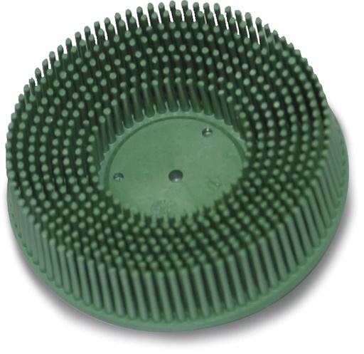 [052468] Sanding brush with threaded mount Ø75 mm, grit 50 (052468, GYS)