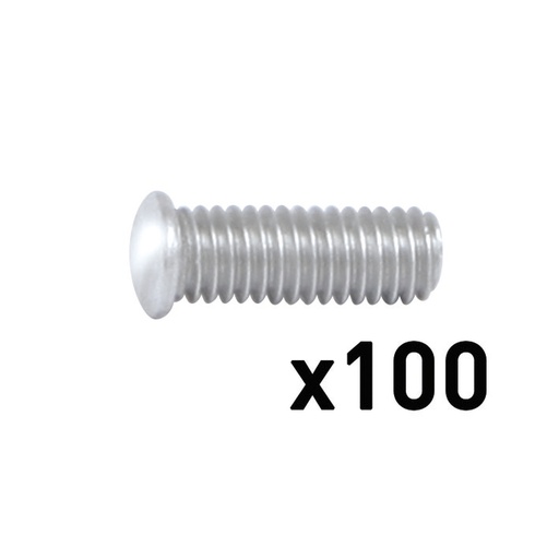 [059573] Threaded studs AlMg3 M4 × 16 mm ARCPULL, 100 pcs (059573, GYS)