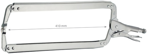 [061354] Clamping jaws narrow ends 610 mm, opening 410 mm (061354, GYS)