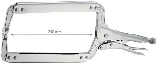 [061361] Clamping jaws narrow ends 460 mm (061361, GYS)